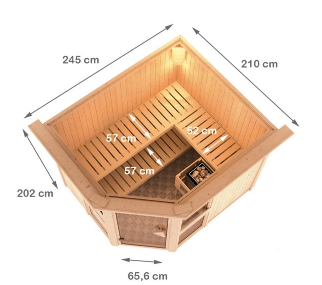 Die große Klecks mit Sauna Apartman Bergen Auf Rugen Kültér fotó